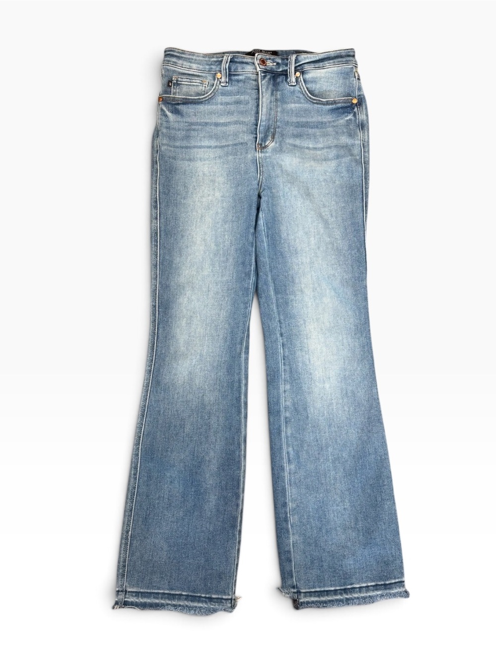 Judy Blue Jeans Womens Size 9/29 Slim Bootcut High Rise Stretch Blue Denim